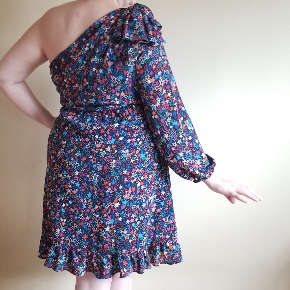 Star Jcrew one shoulder dress size 14 - Picture 5 of 8